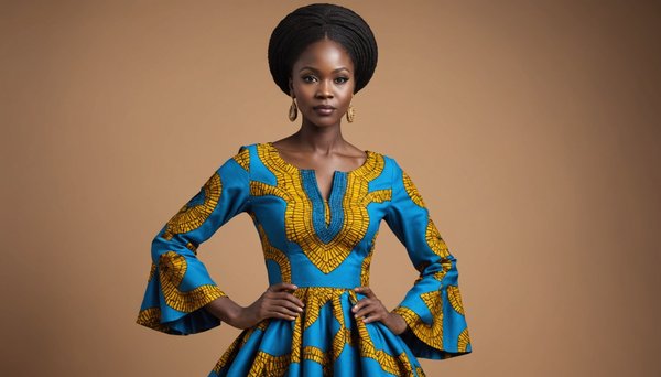 Robe africaine femme wax : la modernité au féminin et en promo !